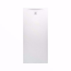 Picture of Laufen PRO - Duschwanne, aus Verbundwerkstoff Marbond, superflach, rechteckig, Ablauf an kurzer Seite, 1800 x 800 x 46,  000, weiss , Art.Nr. : H2119590000001