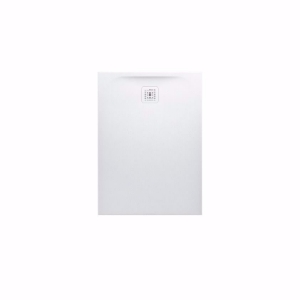 Picture of Laufen PRO - Duschwanne, aus Verbundwerkstoff Marbond, superflach, rechteckig, Ablauf an kurzer Seite, 1100 x 800 x 33,  000, weiss , Art.Nr. : H2129540000001