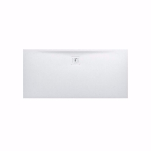Picture of Laufen PRO - Duschwanne, aus Verbundwerkstoff Marbond, superflach, rechteckig, Ablauf an langer Seite, 1600 x 750 x 32,  000, weiss , Art.Nr. : H2139570000001