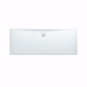 Picture of Laufen PRO - Duschwanne, aus Verbundwerkstoff Marbond, superflach, rechteckig, Ablauf an langer Seite, 1800 x 700 x 32,  077, hellgrau matt , Art.Nr. : H2149560770001