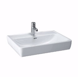 Picture of Laufen PRO - Aufsatz-Waschtisch, 650 x 480 x 170, 1 Hahnloch 000, weiss 1 Hahnloch , Art.Nr. : H8179530001041