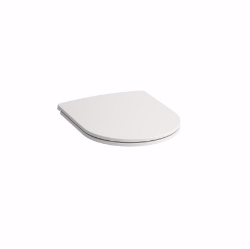 Picture of Laufen PRO - WC-Sitz mit Deckel ‚slim‘, abnehmbar, Scharniere Edelstahl, ohne Absenkautomatik  485 x 390 x 55,  000, weiss , Art.Nr. : H8989650000001