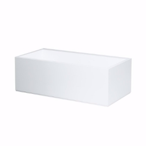 Picture of Laufen KARTELL BY LAUFEN - Badewanne, Eckmodell links, aus Mineralgusswerkstoff Sentec, mit Schürze, mit Armaturenbank, mit Überlaufspalt in der Frontseite, mit Fussgestell, 1700 x 860 x 590, mit Sensor-St für beleuchtetem Ueberlaufspalt  000, weiss, Art.Nr. : H2243360006161