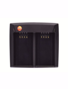 Picture of testo Schnell-LadestationTisch-Schnell-Lade-station für zwei Akkus zur Optimierung der Ladezeit. , Art.Nr. : 0554 8851