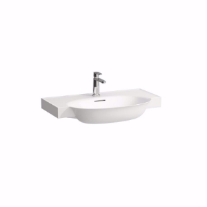 Picture of Laufen THE NEW CLASSIC - Waschtisch unterbaufähig NEWCLASSIC 80X48 WEISS, 000 weiss, 1 Hahnloch, 800 x 480 x 165, Art.Nr. : H8138550001041