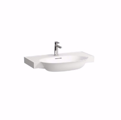 Picture of Laufen THE NEW CLASSIC - Waschtisch unterbaufähig NEWCLASSIC 80X48 LCC WS, 400 LCC-weiss, 3 Hahnlöcher, 800 x 480 x 165, Art.Nr. : H8138554001081