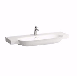 Picture of Laufen THE NEW CLASSIC - Waschtisch unterbaufähig NEWCLASSIC 120X48 WEISS, 000 weiss, 3 Hahnlöcher, 1200 x 480 x 165, Art.Nr. : H8138580001081