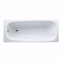 Picture of Laufen MODERNA PLUS - Badewanne, Einbauversion, Stahl-Email 3,5 mm, 000 weiss, mit Schallschutz, 1700 x 750 x 450, Art.Nr. : H2250700000411