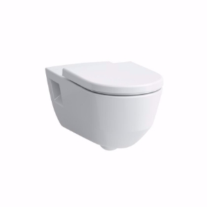 Picture of Laufen PRO LIBERTY - Wand-WC 'liberty', barrierefrei, Tiefspüler, ohne Spülrand, 400 LCC-weiss, 700 x 365 x 345, Art.Nr. : H8219604000001