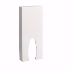 Picture of Laufen UNIVERSAL - Stand-Spülkasten, zweiteilig, Wasseranschluss seitlich (links oder rechts), 000 weiss, Wasseranschluss seitlich links oder rechts, 410 x 140 x 980, Art.Nr. : H8296600008821