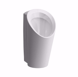 Picture of Laufen LEMA - Absauge-Urinal, Wasserzulauf innen, mit elektronischer Steuerung, Batteriebetrieb (6V), 000 weiss, 350 x 400 x 700, Art.Nr. : H8401940000001