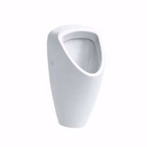 Picture of Laufen CAPRINO - Absauge-Urinal, Wasserzulauf innen, mit elektronischer Steuerung, Netzbetrieb (230V), vandalensicher, 000 weiss, 320 x 350 x 645, Art.Nr. : H8420650000001
