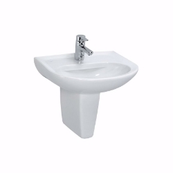 Picture of Laufen AROLLA-NEW - Waschtisch AROLLA NEW 54X45 WEISS, 000 weiss, ohne Hahnloch, 540 x 450 x 190, Art.Nr. : H8121610001091