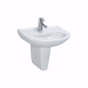 Picture of Laufen AROLLA-NEW - Waschtisch AROLLA NEW 54X45 WEISS, 000 weiss, ohne Hahnloch, 540 x 450 x 190, Art.Nr. : H8121610001091