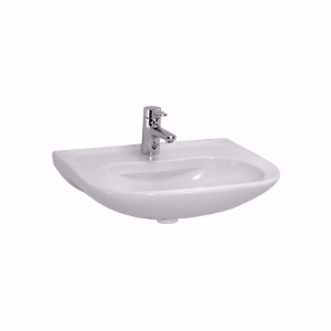 Picture of Laufen AROLLA-NEW - Waschtisch AROLLA NEW 62X51 WEISS, 000 weiss, 1 Hahnloch, 620 x 510 x 190, Art.Nr. : H8121620001041