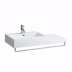Picture of Laufen LIVING CITY - Handtuchhalter, verchromt, passend zu Waschtischen 818437, 818431, 818432, 004 chrom, 955 x 70 x 67, Art.Nr. : H8954260040001