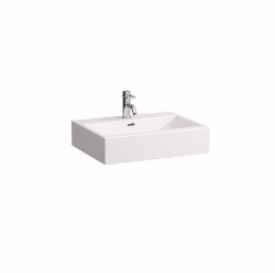 Picture of Laufen LIVING CITY - Waschtisch LIVINGCITY 60X46 WEISS, 000 weiss, 1 Hahnloch, 600 x 460 x 155, Art.Nr. : H8174330001041