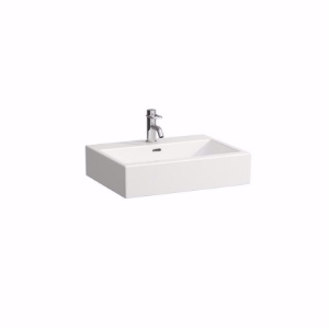 Picture of Laufen LIVING CITY - Waschtisch LIVINGCITY 60X46 WEISS, 000 weiss, 1 Hahnloch, 600 x 460 x 155, Art.Nr. : H8174330001041