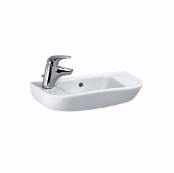 Picture of Laufen PRO - Handwaschbecken, Hahnloch links oder rechts, 500 x 250 x 155, 1 Hahnloch links 000, weiss 1 Hahnloch links , Art.Nr. : H8169570001051