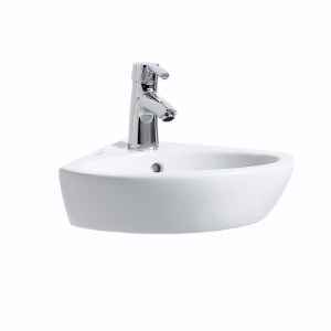 Picture of Laufen PRO - Eckhandwaschbecken, 440 x 380 x 170, 1 Hahnloch 000, weiss 1 Hahnloch , Art.Nr. : H8169580001041