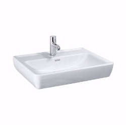 Picture of Laufen PRO - Waschtisch PRO 65X48 WEISS, 650 x 480 x 170, 1 Hahnloch 000, weiss 1 Hahnloch , Art.Nr. : H8189530001041