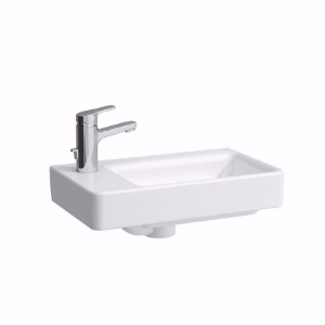 Picture of Laufen PRO S - Handwaschbecken, Armaturenbank links, 480 x 280 x 150, 1 Hahnloch Art.Nr. : H8159550001041