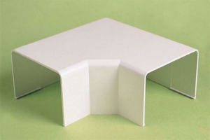 Picture of Linum ECO DUCT 80 - FLACHE KURVE 90° - RAL9002 , alte Kode : EFE, Art.Nr. :ADP-3323-013