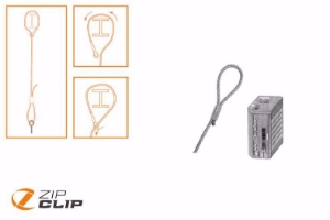 Picture of Zip-Clip LOOP-IT STANDARD SEILAUFHÄNGUNG 10 METER - BELASTUNG 50KG - 10 STUCK , Art.Nr. : ZIP-209