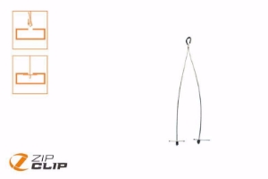 Picture of Zip-Clip Y-SYSTEM FEDERKLAPPDÜBEL, LÄNGE 550MM BELASTUNG 15KG - 10 STUCK , Art.Nr. : ZIP-1LUM550