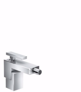 Picture of AXOR Edge Einhebel-Bidetmischer mit Push-Open Ablaufgarnitur, chrom , Art.Nr. : 46210000