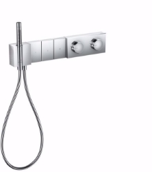 Picture of AXOR Edge Thermostatmodul Select 540/100 Unterputz für 3 Verbraucher - Diamantschliff, chrom , Art.Nr. : 46711000