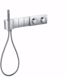 Picture of AXOR Edge Thermostatmodul Select 540/100 Unterputz für 3 Verbraucher - Diamantschliff, chrom , Art.Nr. : 46711000