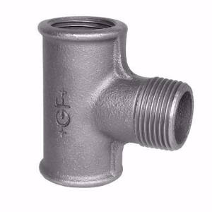 Picture of +GF+ 133 T-Stück, egal, Dimension ″: 1", Art.Nr.: 770133206