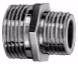 Picture of BEULCO Doppelnippel reduziert mit zylindr. AG 1"x1/2" , Art.Nr. : 139002