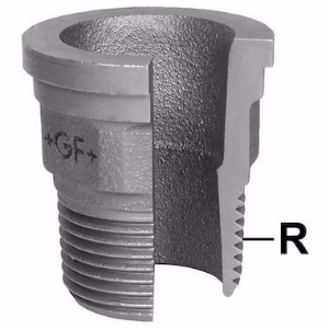 Picture of +GF+ 371 Einlegteil, flach dichtend, egal, Dim. R ″: 1/2, Art.Nr.: 770371104