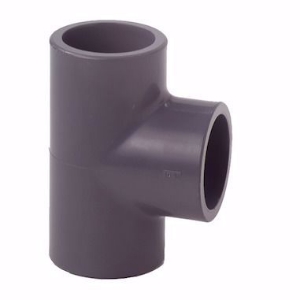Picture of +GF+ T 90° egal PVC-U metrisch, Grösse: 32, Art.Nr.: 721200108
