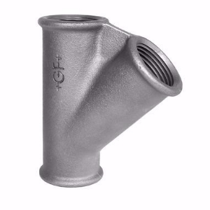 Picture of +GF+ 165 T-Stück 45°, egal, Dimension ″: 1/2", Art.Nr.: 770165204