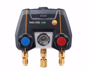 Picture of testo 550i - App-gesteuerte digitale Monteurhilfe mit Bluetooth und 2-Wege Ventilblock, Art.Nr. : 0564 2550