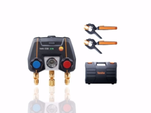 Picture of testo 550i Smart Set - App-gesteuerte digitale Monteurhilfe mit kabellosen Zangen-Temperaturfühlern (NTC), Art.Nr. : 0564 3550