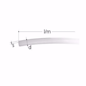 Picture of GF-JRG SANIPEX Rohr weiss in Ringen ohne Schutzrohr 12 mm 100 m , Art.Nr. : 5707.012