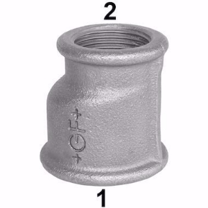 Picture of GF-JRG Muffe exzentrisch, reduziert, Nr. 260 1 1/2" 1 1/4" verzinkt , Art.Nr. : 770260224