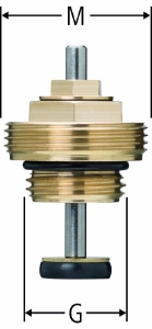 Picture of Nussbaum  56055 Therm-Control-Ventiloberteil zu Heizkreisverteiler, Grösse: , Art.Nr. 56055.21
