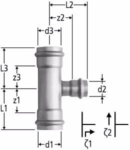 Picture of Nussbaum  80010 Optipress-Aquaplus-T-Stück, Grösse: 18, Art.Nr. 80010.23