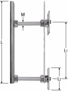 Picture of Nussbaum  85072 Optiflex-Doppel-Halterung zu Optiflex-Dosen, Grösse: , Art.Nr. 85072.21