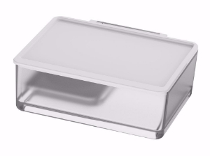Picture of Bodenschatz - Feuchttuch-/Utensilienbox LIV Tritanglas matt unzerbrechlich , Art.Nr. :  BA58VC500