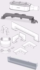 Picture of Kaldewei XETIS Installationsset 1 Blende befliesbar, Art.Nr. : 687676330000