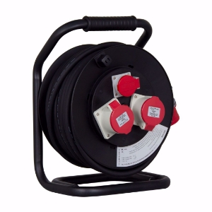 Picture of Coldtec Ekström KR30M5 Kabelrolle 5×1.5mm2, 2xCEE16+T25, Art.Nr. : 020697