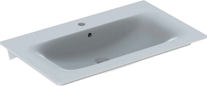 Picture of Geberit Renova Plan Möbelwaschtisch Hahnloch, Überlauf KeraTect, weiss, 100x48cm, Art.Nr. : 122200600