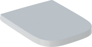 Picture of Geberit Renova Plan WC-Sitz eckig mit Absenkautomatik, Quick weiss, 44.5x35.5cm, Befestigung oben, Art.Nr. : 500.692.01.1
