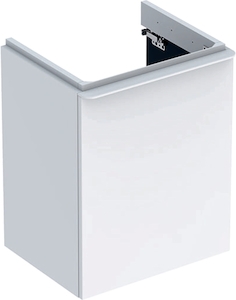 Picture of Geberit Smyle Square Unterschrank für Handwaschtisch hochglänzend weiss, 50x61.7cm, links, Art.Nr. : 500.364.00.1